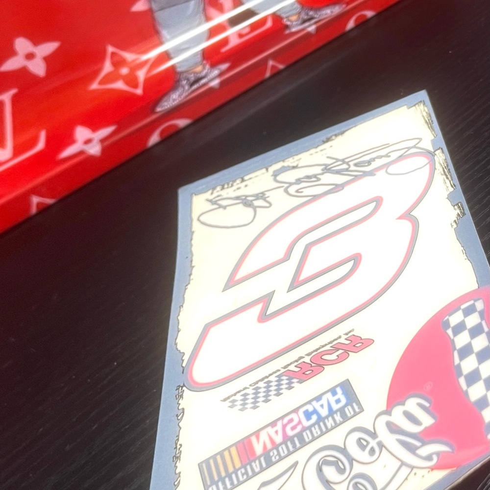 New Coca-cola NASCAR Dale Earnhardt number 3 Car decal/sticker (1)